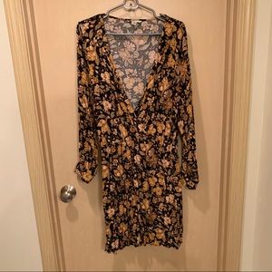 AE Vintage Floral Wrap Dress